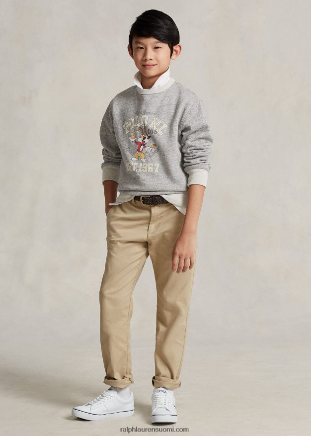 Ralph Lauren lapset kuun uudenvuoden fleecepaita 0Z24ZR6572 tumma vintage kanerva