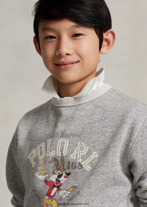 Ralph Lauren lapset kuun uudenvuoden fleecepaita 0Z24ZR6572 tumma vintage kanerva