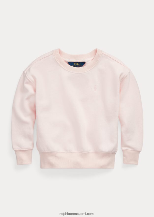 Ralph Lauren lapset logo fleece collegepaita 0Z24ZR7425 akaasia pinkki