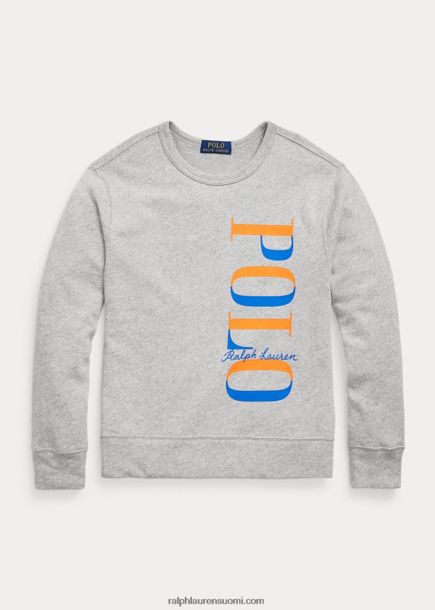 Ralph Lauren lapset logollinen spa froteepaita 0Z24ZR6611 ja kanervan päällä