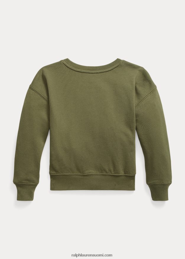 Ralph Lauren lapset logollinen spa froteepaita 0Z24ZR9949 tumma salvia