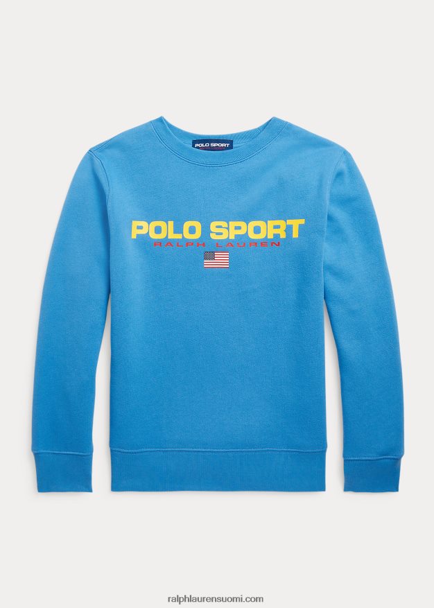 Ralph Lauren lapset polo sport fleece-huppari 0Z24ZR6139 sininen kiertorata