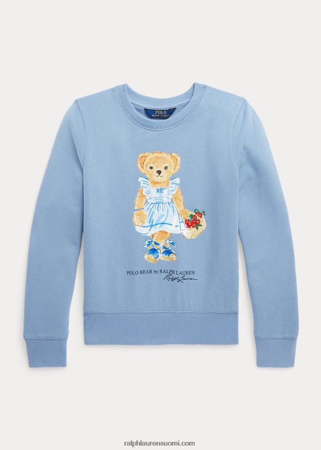 Ralph Lauren lapset poolo bear fleece paita 0Z24ZR7054 kanava sininen