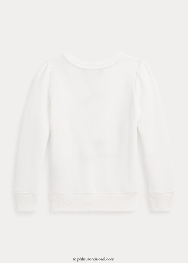 Ralph Lauren lapset poolo bear fleece paita 0Z24ZR9998 kannenpesuaine valkoinen