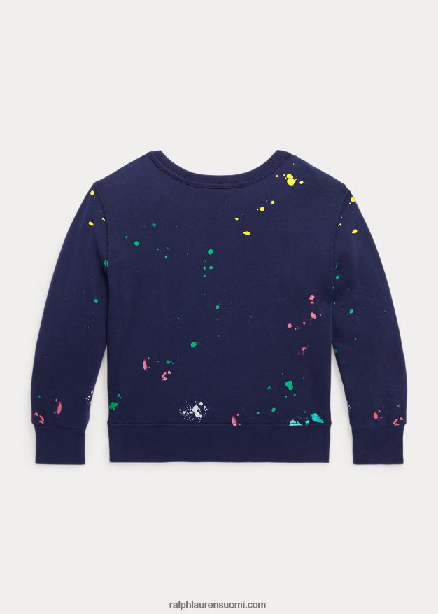 Ralph Lauren lapset maaliroiske-printti spa froteepusero 0Z24ZR5818 risteilylaivasto