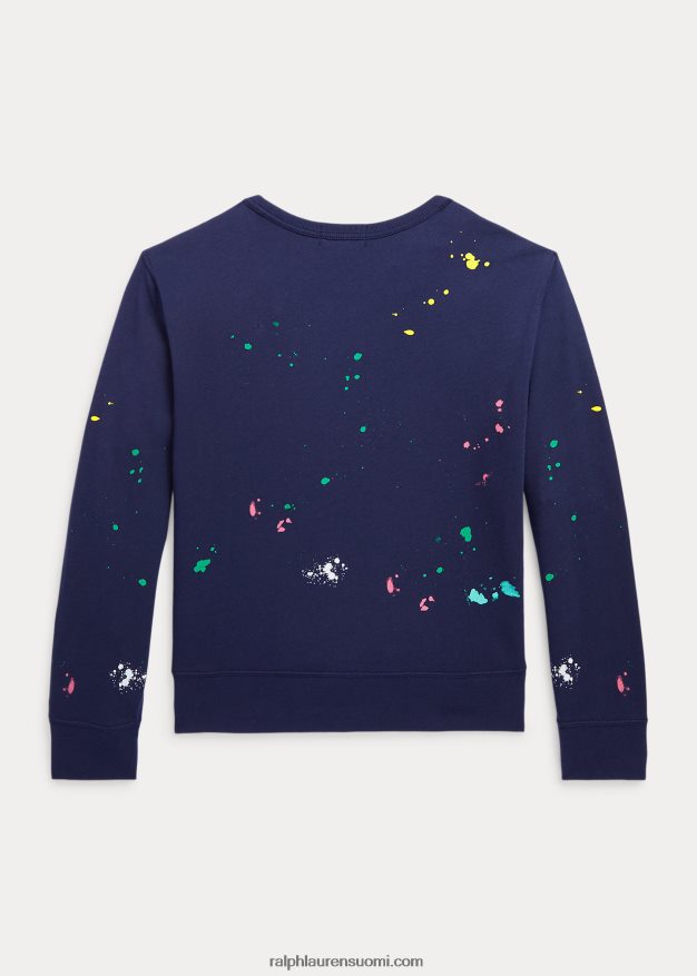 Ralph Lauren lapset maaliroiske-printti spa froteepusero 0Z24ZR6169 risteilylaivasto