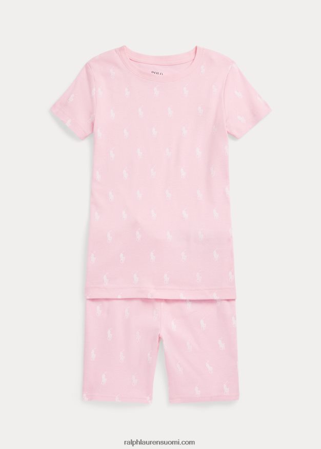 Ralph Lauren lapset pooloponin ribbipaita 0Z24ZR7322 karmelin pinkki