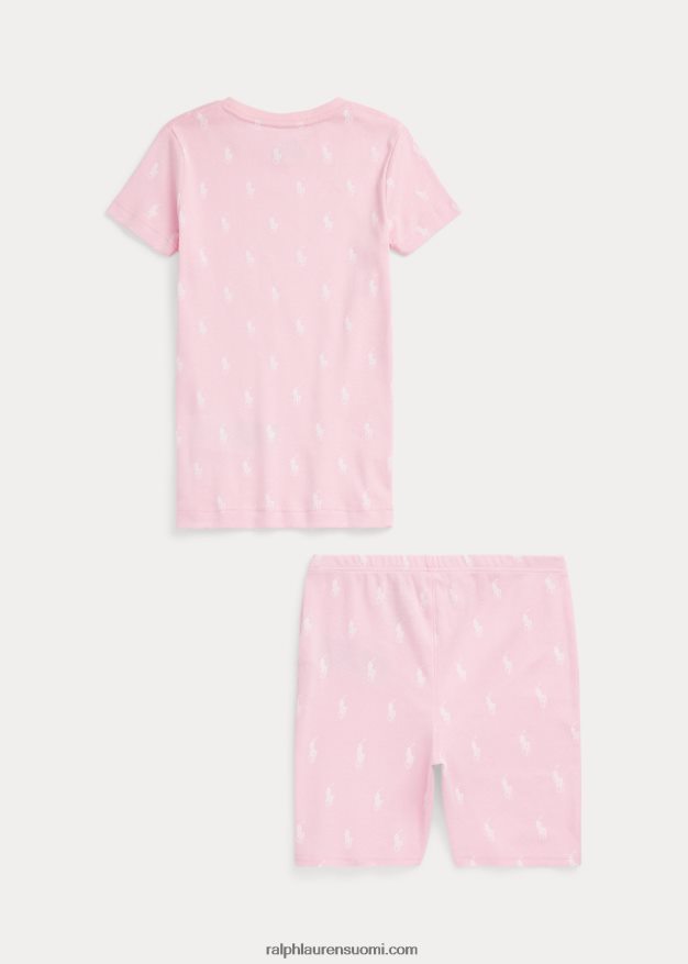 Ralph Lauren lapset pooloponin ribbipaita 0Z24ZR7322 karmelin pinkki