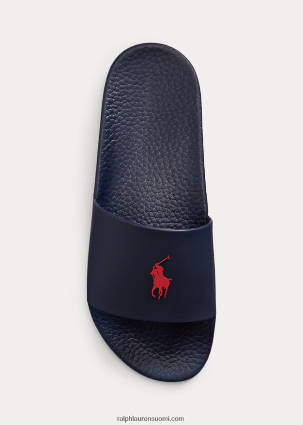 Ralph Lauren miehet tunnusmerkki poniliukumäki 0Z24ZR2047 laivasto/punainen