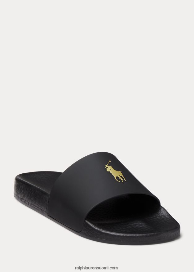 Ralph Lauren miehet tunnusmerkki poniliukumäki 0Z24ZR2048 musta kulta