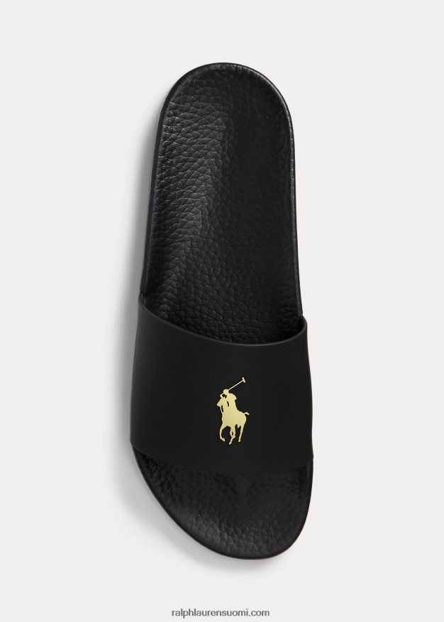 Ralph Lauren miehet tunnusmerkki poniliukumäki 0Z24ZR2048 musta kulta
