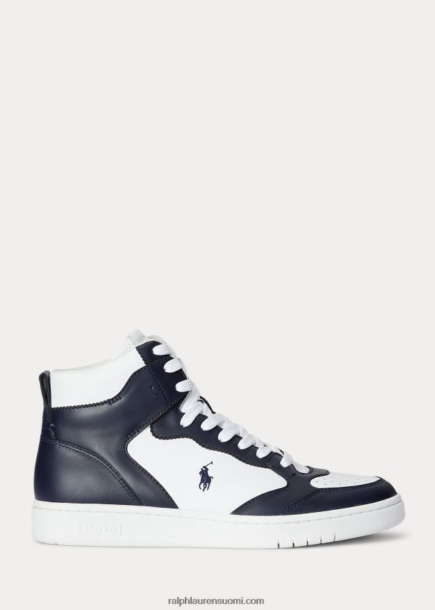 Ralph Lauren miehet Court-nahkainen korkeatasoinen lenkkari 0Z24ZR2201