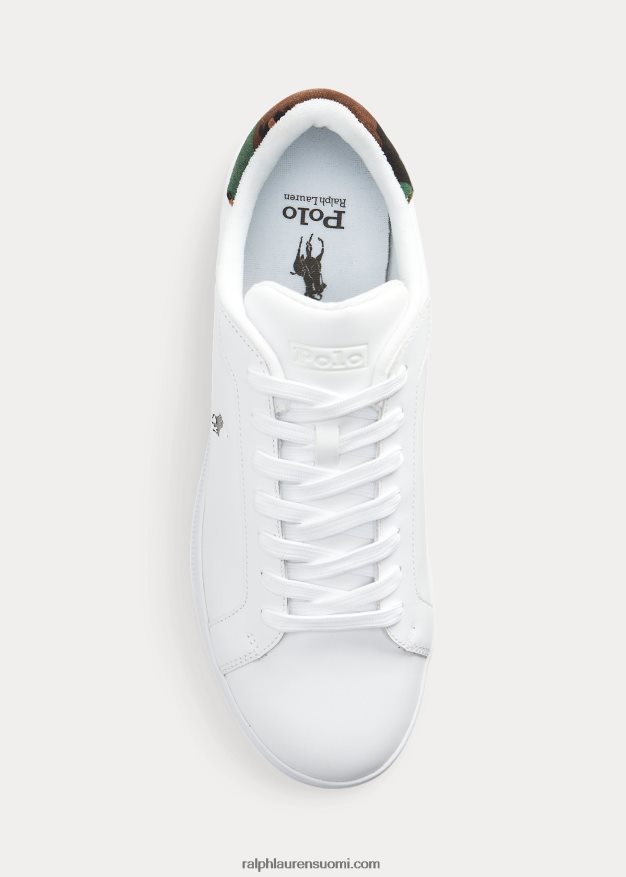 Ralph Lauren miehet Heritage Court ii lenkkari 0Z24ZR8724 valkoinen / camo
