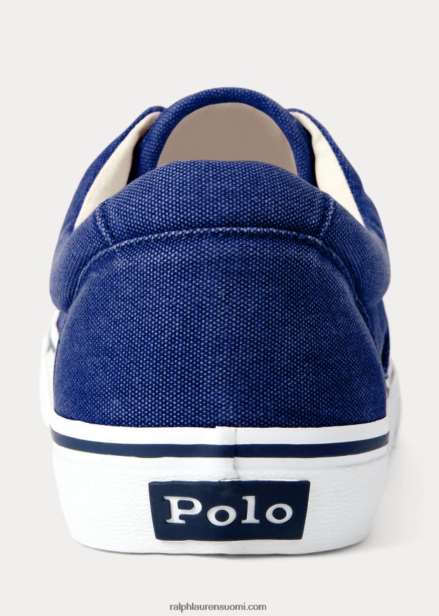 Ralph Lauren miehet Keaton canvas -lenkkarit 0Z24ZR2031 kuninkaallinen perintö