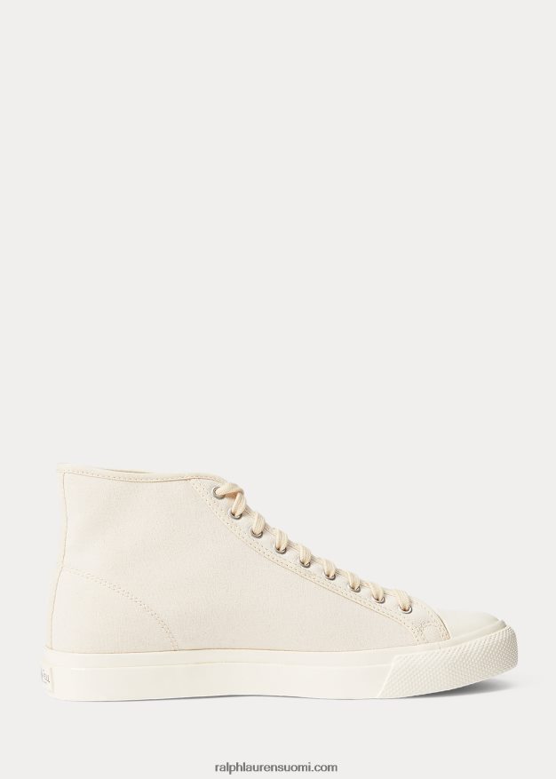Ralph Lauren miehet Mayport canvas -lenkkarit 0Z24ZR1950 greige