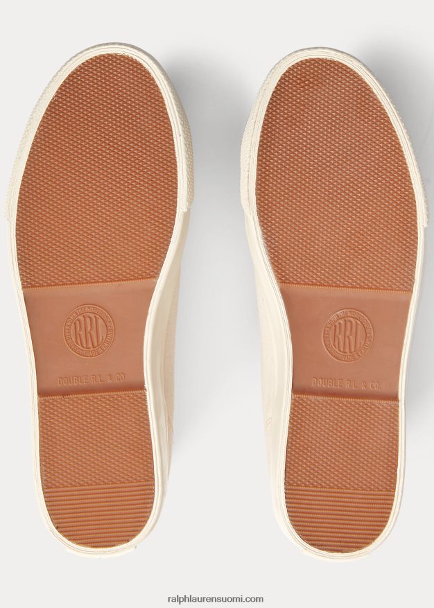 Ralph Lauren miehet Mayport canvas -lenkkarit 0Z24ZR1950 greige
