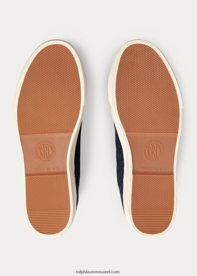 Ralph Lauren miehet Mayport canvas -lenkkarit 0Z24ZR1955 indigo