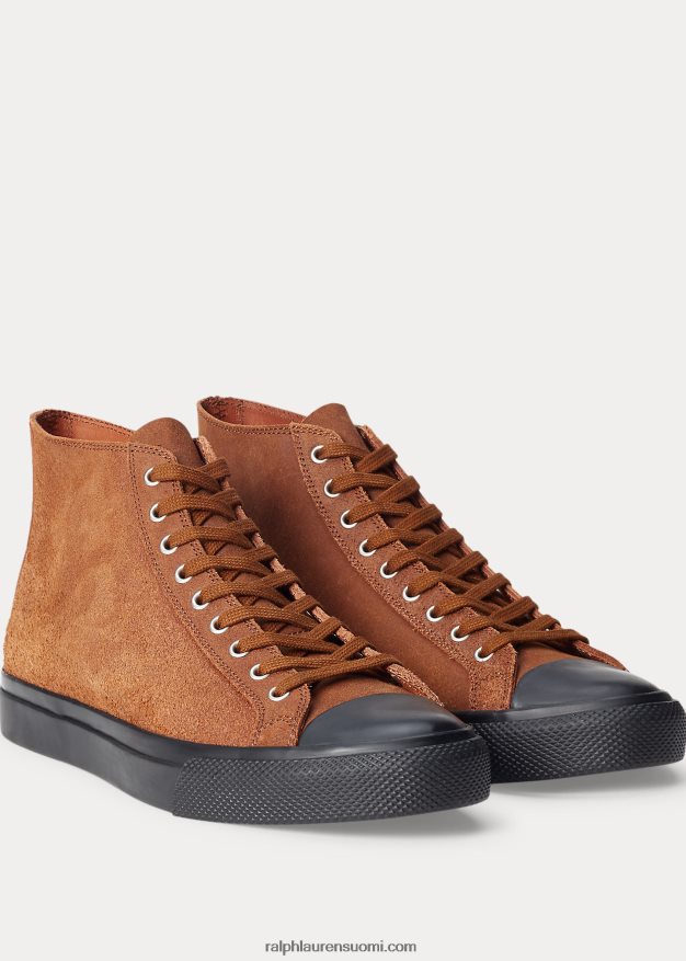 Ralph Lauren miehet Mayport mokkanahka lenkkari 0Z24ZR2124 ruskea