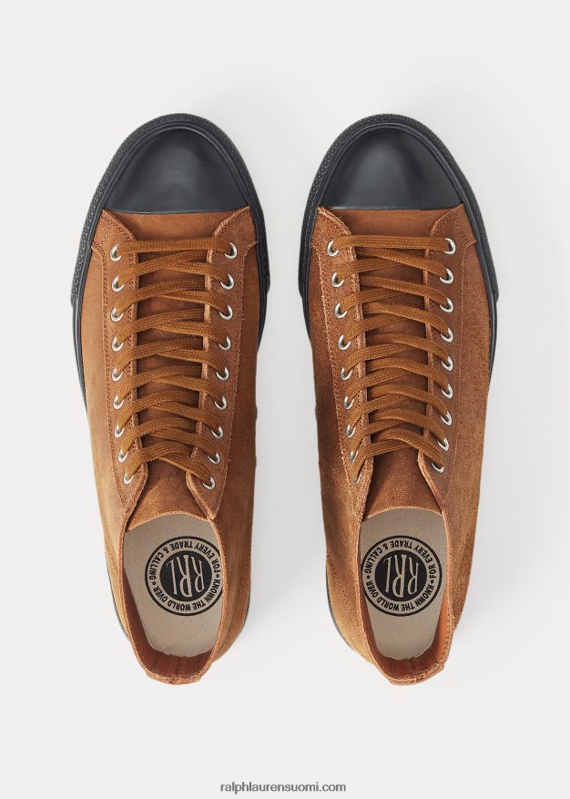 Ralph Lauren miehet Mayport mokkanahka lenkkari 0Z24ZR2124 ruskea