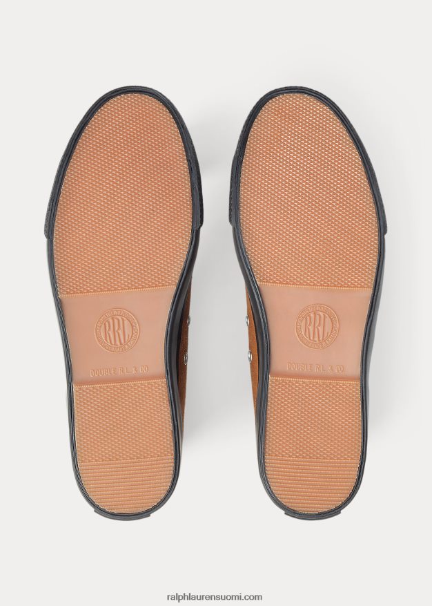 Ralph Lauren miehet Mayport mokkanahka lenkkari 0Z24ZR2124 ruskea