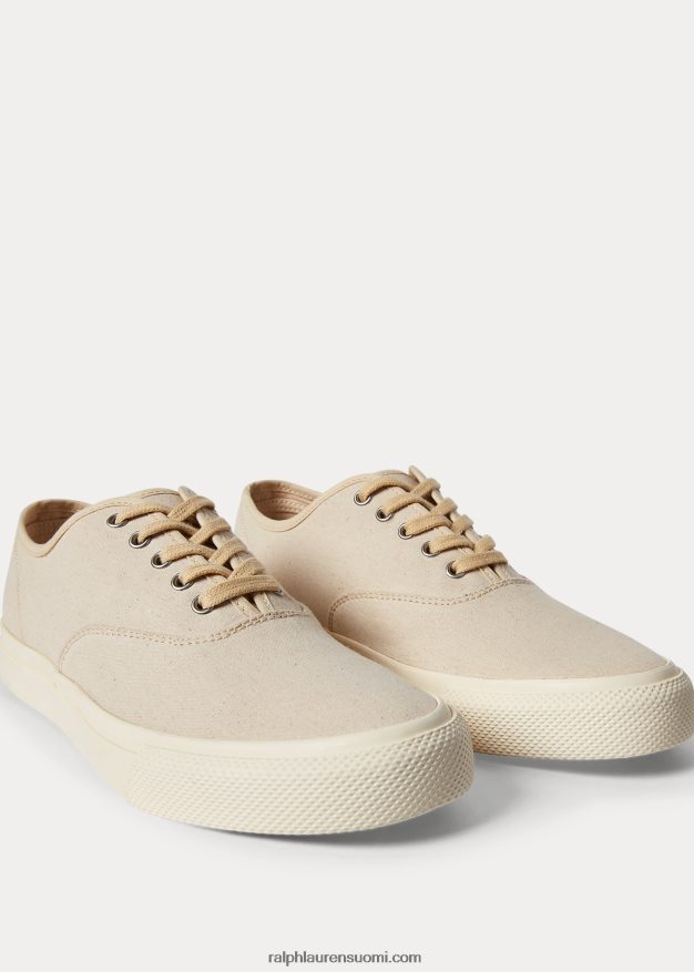 Ralph Lauren miehet canvas tennarit 0Z24ZR1951 greige