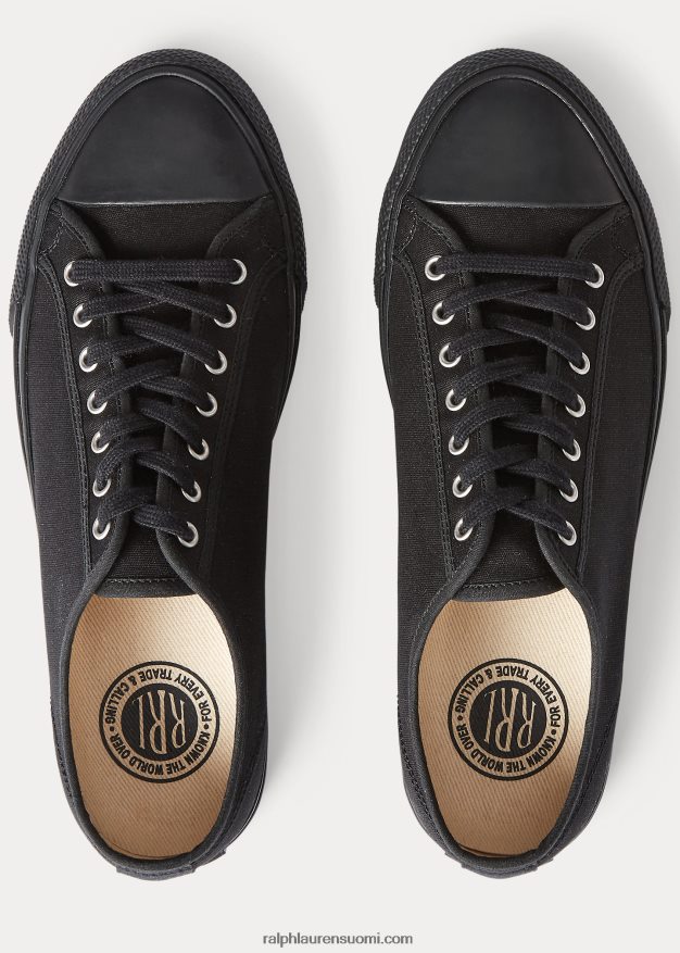 Ralph Lauren miehet canvas tennarit 0Z24ZR1956 musta