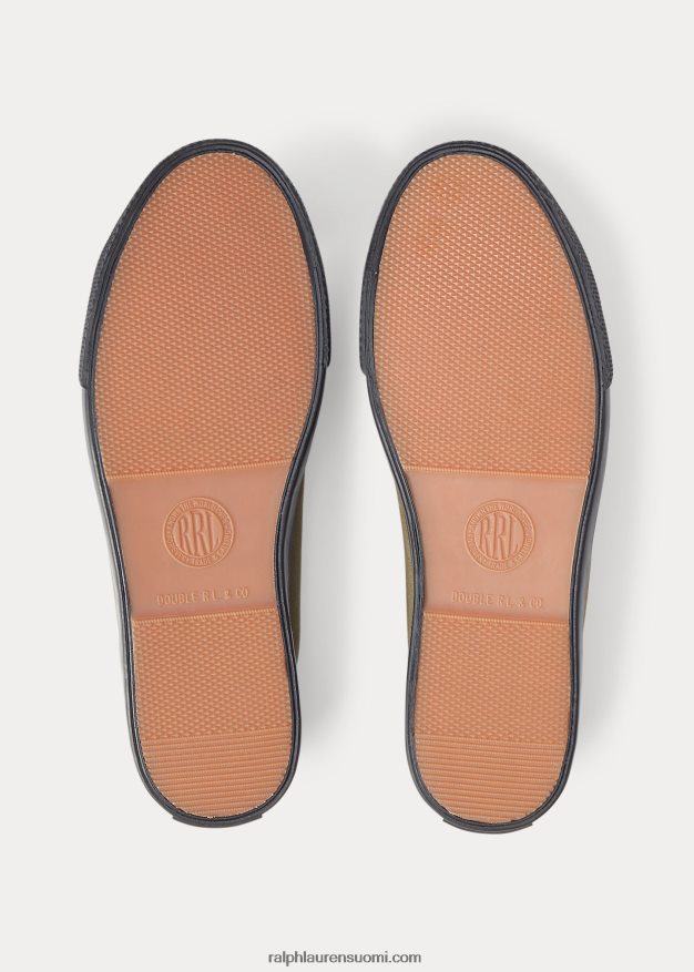 Ralph Lauren miehet canvas tennarit 0Z24ZR1957 oliivinvihreä