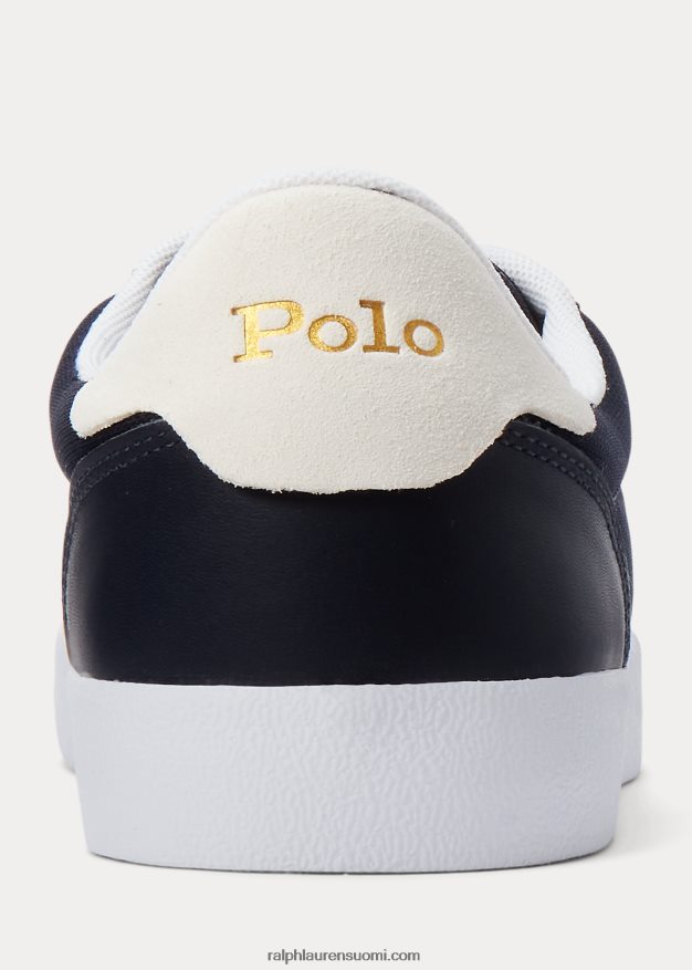 Ralph Lauren miehet court matalavarttaiset tennarit 0Z24ZR1980 laivastonsininen/kerma