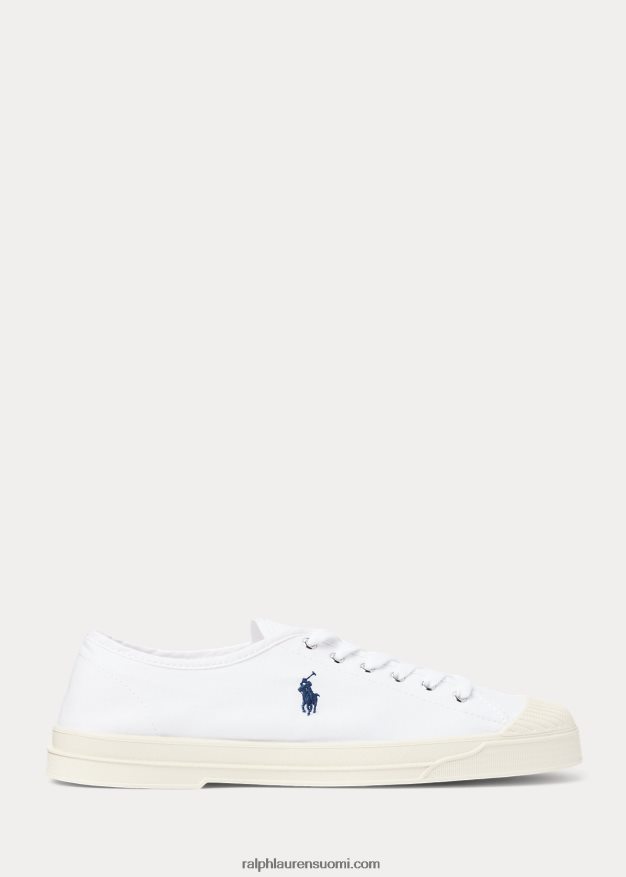 Ralph Lauren miehet essence 100 canvas -lenkkarit 0Z24ZR2044 valkoinen/laivasto