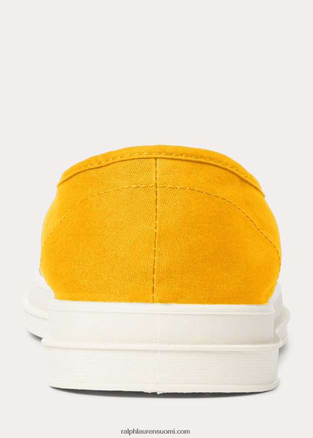 Ralph Lauren miehet essence 100 canvas -lenkkarit 0Z24ZR2045 keltainen/sininen