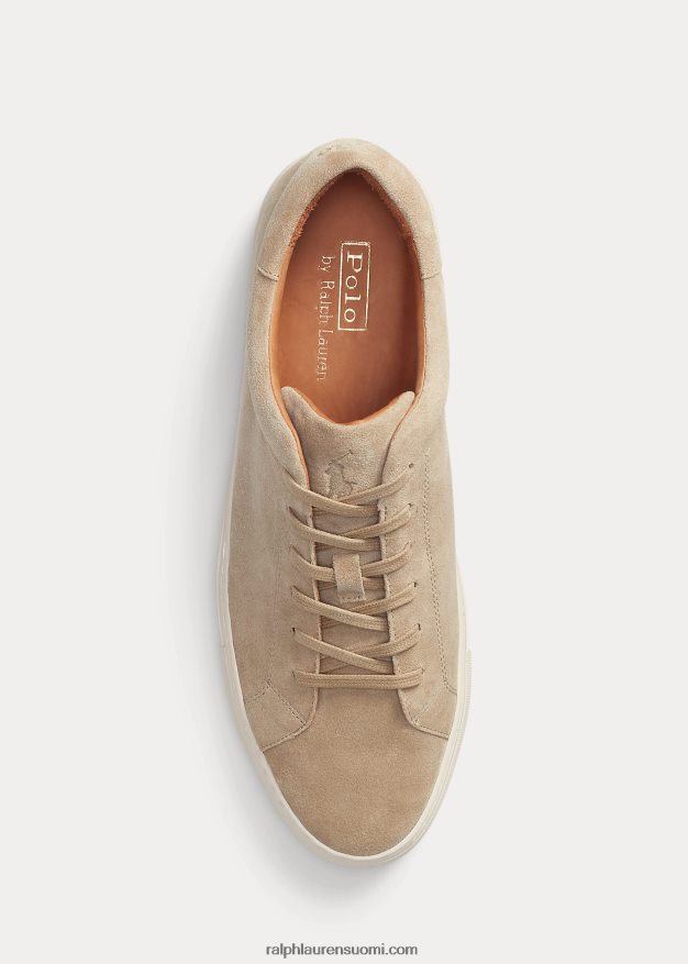 Ralph Lauren miehet jermain mokkanahka lenkkari 0Z24ZR2015 likainen takki