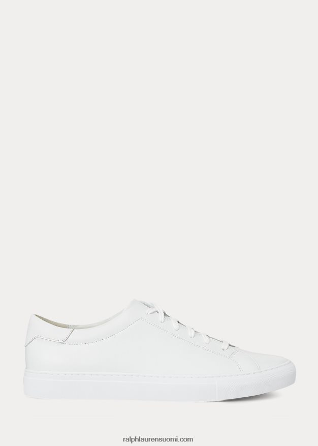 Ralph Lauren miehet jermain nahkaiset tennarit 0Z24ZR2013 valkoinen