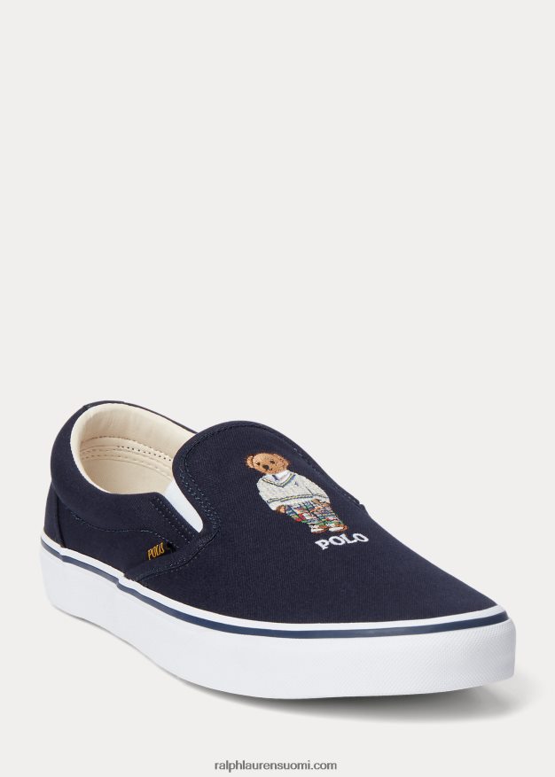 Ralph Lauren miehet keaton polo bear slip-on lenkkari 0Z24ZR2024 laivasto