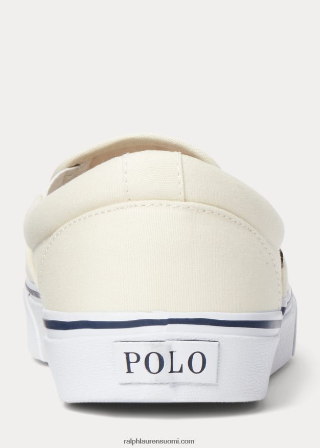 Ralph Lauren miehet keaton polo bear slip-on lenkkari 0Z24ZR2025 pergamentti kerma