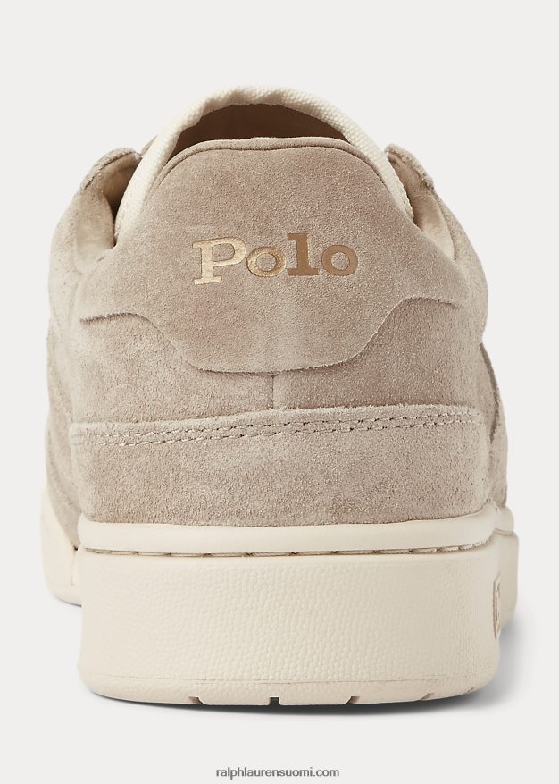 Ralph Lauren miehet kenttämokkanahka matalavarttaiset tennarit 0Z24ZR2000 olki khaki