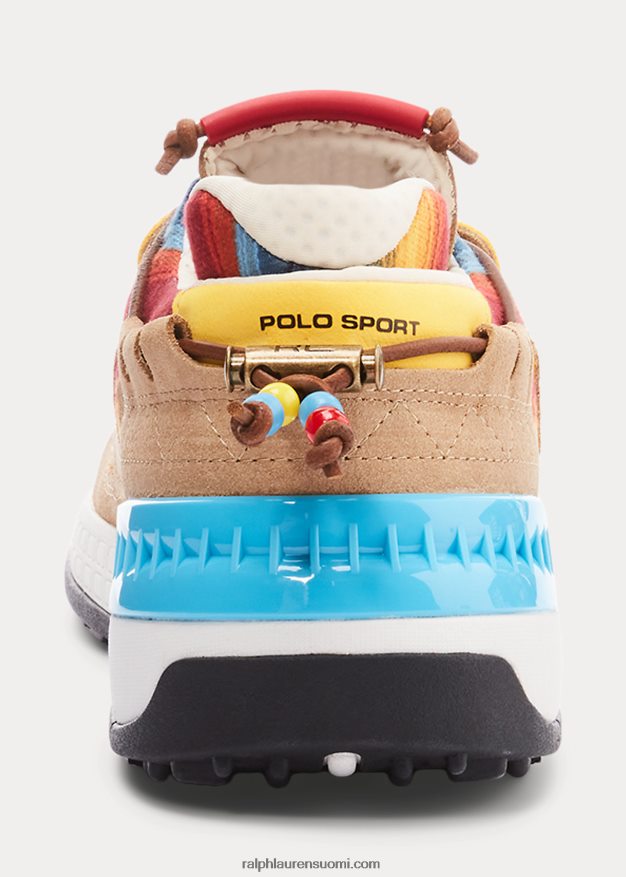 Ralph Lauren miehet ps200 ombre tennarit 0Z24ZR2197 karamelli multi