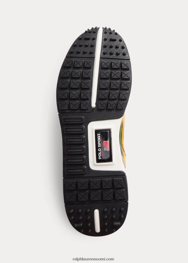 Ralph Lauren miehet ps200 ombre tennarit 0Z24ZR2197 karamelli multi