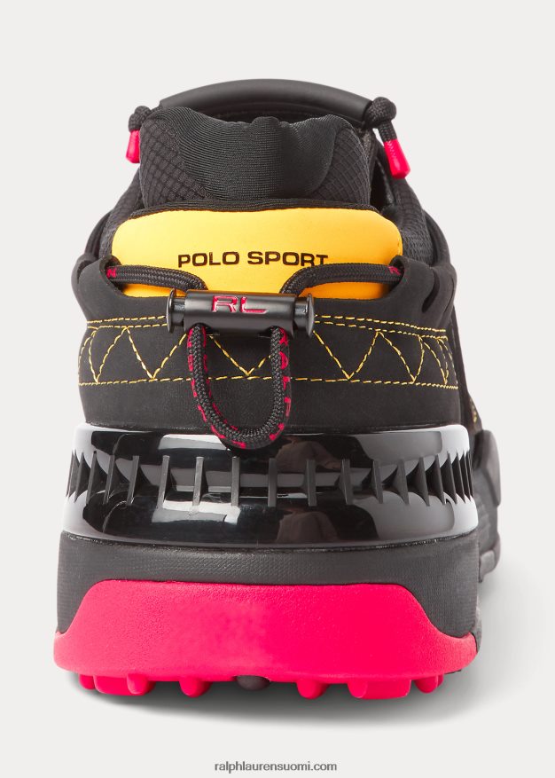 Ralph Lauren miehet ps200 tennarit 0Z24ZR1940 musta/keltainen