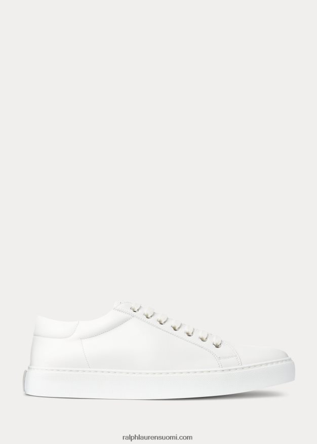 Ralph Lauren miehet severn vasikanahkaiset tennarit 0Z24ZR1945 valkoinen