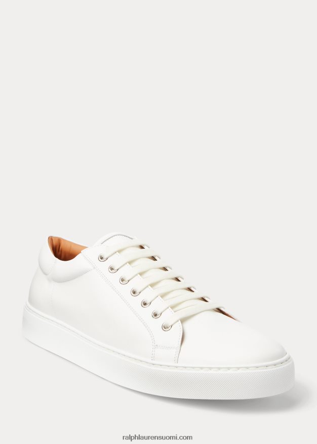 Ralph Lauren miehet severn vasikanahkaiset tennarit 0Z24ZR1945 valkoinen