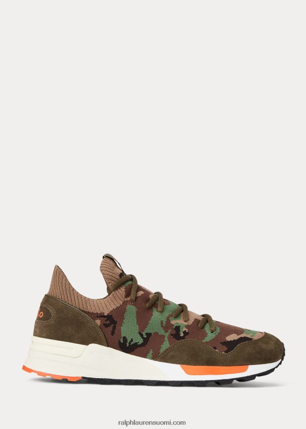 Ralph Lauren miehet trackster 200ii neulotut tennarit 0Z24ZR1962 camo