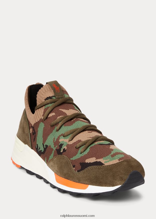 Ralph Lauren miehet trackster 200ii neulotut tennarit 0Z24ZR1962 camo
