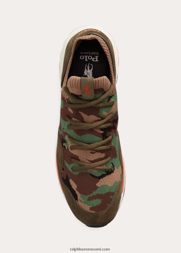 Ralph Lauren miehet trackster 200ii neulotut tennarit 0Z24ZR1962 camo