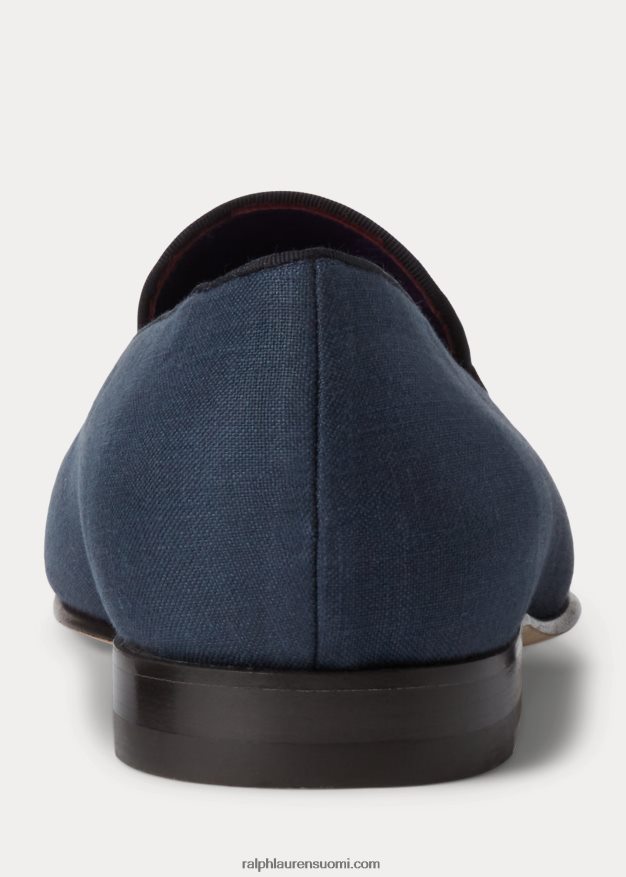 Ralph Lauren miehet alonzo jalometallipellava tohveli 0Z24ZR8745 brasilian sininen