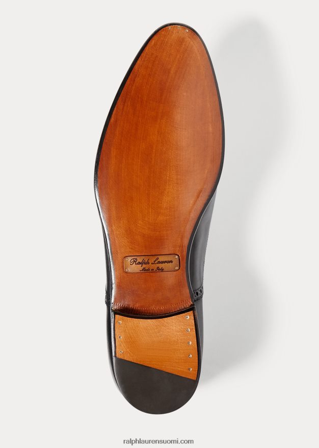 Ralph Lauren miehet denver-kärkikengät 0Z24ZR8734 musta