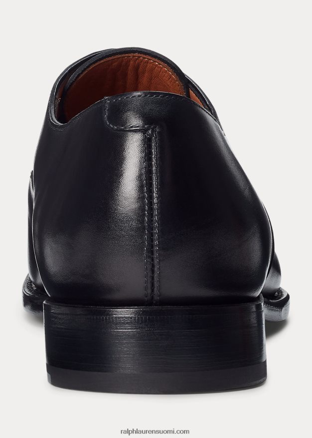 Ralph Lauren miehet denver vasikanahkainen cap-toe kenkä 0Z24ZR8736 musta
