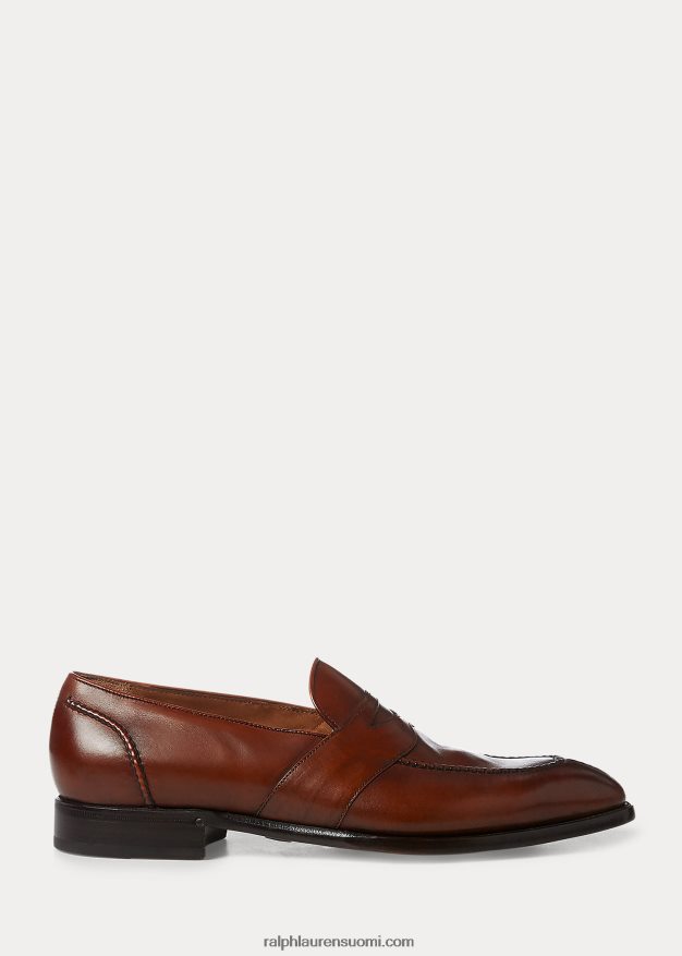 Ralph Lauren miehet meegan penny loafer 0Z24ZR2156 rusketus