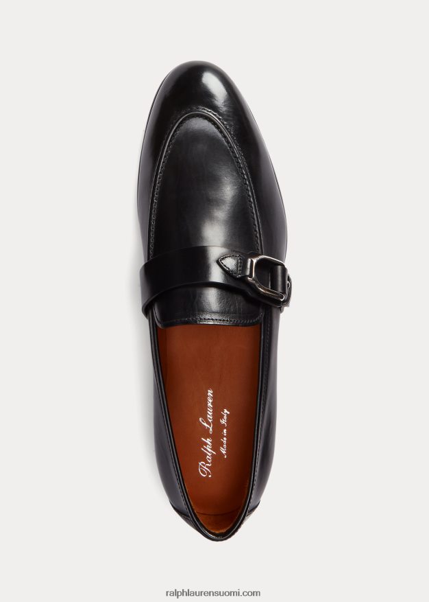 Ralph Lauren miehet welington vasikanahkainen leipä 0Z24ZR2153 musta