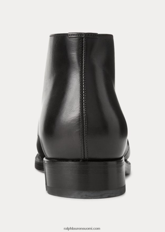 Ralph Lauren miehet frasco vasikkanahkainen chelsea saappaat 0Z24ZR2184 musta