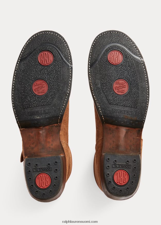 Ralph Lauren miehet karkea mokkanahka 0Z24ZR2142 kevyt java 002